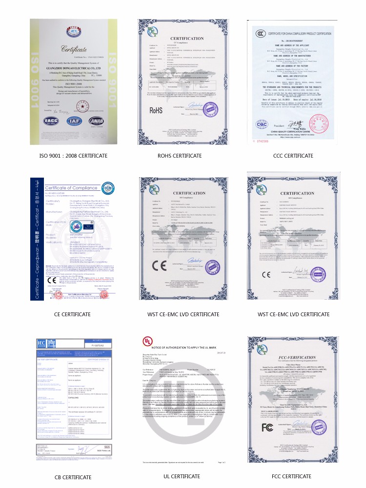 PARKOO CERTIFICATE